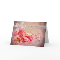 Mother's Day -  Secret Pal - Pink Flowers Greeting Cards