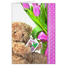 Mother's Day Teddy Bear Greeting Cards