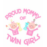 Mother's Day Twin Girls T-Shirt
