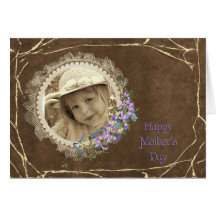 Mother's Day Vintage Photo Card