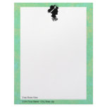 Mother's Day Vintage Woman Silhouette letterhead