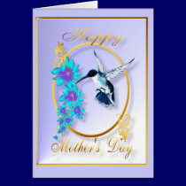 Mother's Day with humming birds cards