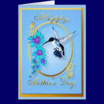 Mother's Day with humming birds cards