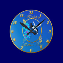 Mother's Day with humming birds wall clocks