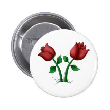 Mother's Flowers · Red Flowers Button