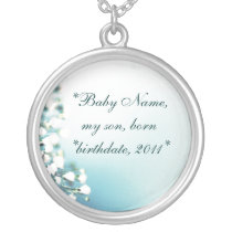Mother's Forever Necklace, Baby & Birthdate