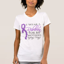 Mother's Inspiring Courage - Pancreatic Cancer T Shirt