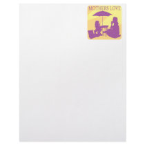 Mothers Love Personalized Letterhead