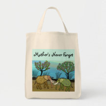 Mothers Never Forget Canvas Bag