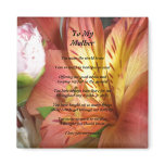 Mother's Poem magnet