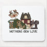 Mothers Sew Love Mouse Pad