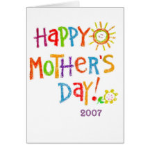 Mother'sday Contest 2007 Greeting Cards