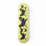 Mothman abstract graphic art cool skateboard