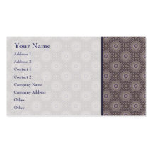 Motif 1 d'art de sagesse • Carte de visite
