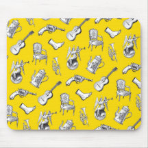 Motif 2 de bruit tapis de souris
