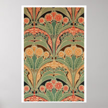 Motif #3 de Nouveau d'art chez Emporio Moffa Poster