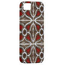 Motif abstrait inspiré par le Portugais Azulejos Coques iPhone 5 Case-Mate