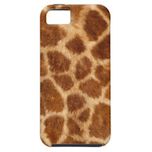 Motif brouillé de fourrure de girafe coque Case-Mate iPhone 5