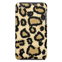 Motif, Brown et noir d'empreinte de léopard Coque iPod Case-Mate