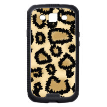 Motif, Brown et noir d'empreinte de léopard Étuis Galaxy S3