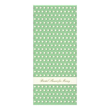 Motif de point crème de polka invitations personnalisées