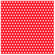 Motif de point rouge et blanc de polka. Tacheté Photos En Relief