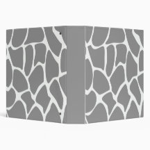 Motif d'impression de girafe dans le gris