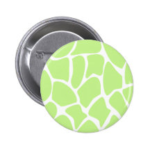 Motif d'impression de girafe en vert de chaux lége badge