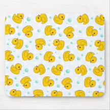 Motif en caoutchouc de canard tapis de souris