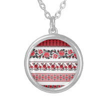 Motif ethnique ukrainien bijouterie
