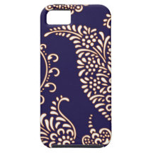 Motif floral girly vintage de henné de Paisley de  iPhone 5 Case