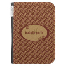 Motif floral vintage français étui pour kindle