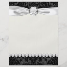 motif gris de damassé de noir de dentelle de faux tract customisé