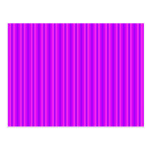 Motif hippie pourpre et rose de Stripey Carte Postale