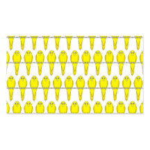 Motif jaune d'oiseau. Les Canaries Cartes De Visite Professionnelles