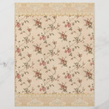motif roman de rose de victorian de ressort tract