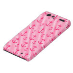 Motif rose d'ancre étui motorola droid RAZR