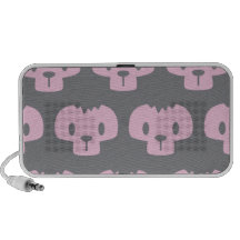 Motif rose haut-parleurs portables