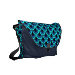 Motif sans couture de sac messenger rétro besace