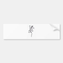 Motif-tatouage-lezard-polyn-sien Bumper Stickers