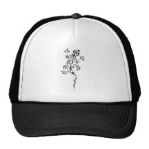 Motif-tatouage-lezard-polyn-sien Mesh Hats