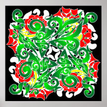 motif vif oriental posters