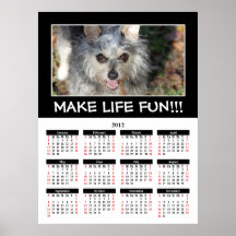 Motivation: Live Life to the Fullest 2012 Calendar Poster