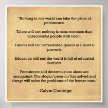 Motivation Poster - PErsistance