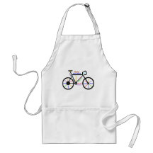 Motivational Bike, Cycle, Biking, Sport Words Apron