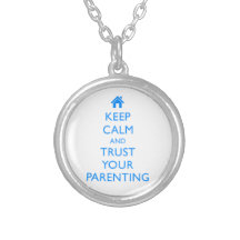 Motivational Keep Calm Necklace