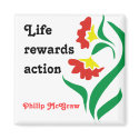 Motivational Magnet-Life Quotation