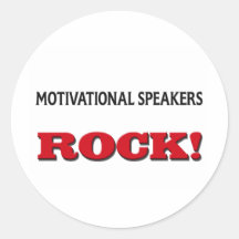 Motivational Speakers Rock Stickers