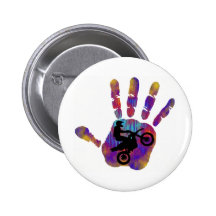 Moto Always Ready Pinback Button