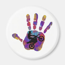 Moto Always Ready Refrigerator Magnet